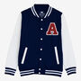 Varsity Baseball Jacket With Personalised College Letter A, thumbnail 2 of 2