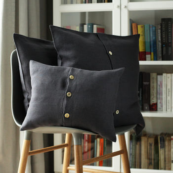 Lara Linen Decorative Cushion Covers, 7 of 10