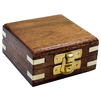 Personalised Brass Compass Keyring, 12 of 12