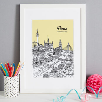 Personalised Vienna Print, 2 of 12