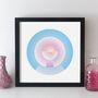 Personalised Special Date Print Abstract Art, thumbnail 8 of 11
