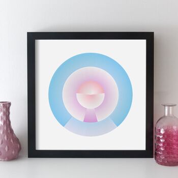 Personalised Special Date Print Abstract Art, 8 of 11