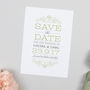 Eva Wedding Save The Date Cards, thumbnail 1 of 3