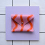 Wave Leather Hand Painted Card Pouch, thumbnail 2 of 7