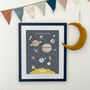 The Solar System Childrens Print, thumbnail 4 of 6