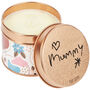 Personalised Child's Handwriting Mother's Day Candle, thumbnail 2 of 4