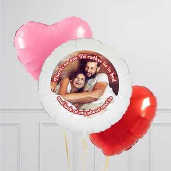 There's No One I'd Rather Humorous Valentine Balloon, 4 of 6