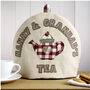 Personalised Embroidered Tea Pot Cosy Gift, thumbnail 1 of 12