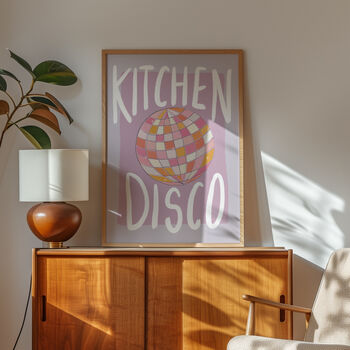 Kitchen Disco Art Print, 3 of 5