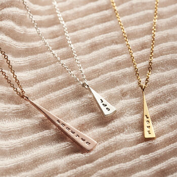 Personalised Ray Of Light Necklace, 6 of 8