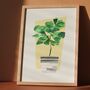 Fiddle Leaf Fig Plant Lover Print, thumbnail 1 of 3