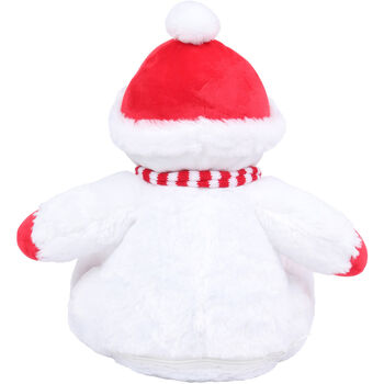 Large Personalised Snowman Cuddly Toy, 2 of 2