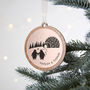 Couple's Personalised Christmas Bauble, thumbnail 1 of 4