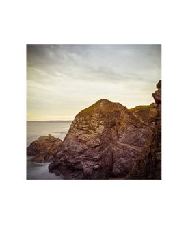 Sunset Rocks, Hemmick Beach Photographic Art Print, 3 of 4