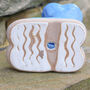 Personalised Sky Blue Garden Welly Planter, thumbnail 5 of 10