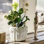 Crackle Glaze Plant Pot, thumbnail 2 of 4