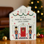 Personalised Nutcracker Christmas House Ornament, thumbnail 1 of 4