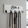 Personalised Dog Name Lead Holder | Raised Lettering, thumbnail 5 of 8