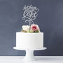 'Let Them Eat Cake' Personalised Cake Topper, thumbnail 1 of 7