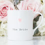 The Bride Teacup And Saucer Wedding Gift, thumbnail 2 of 6