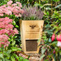 Personalised Garden Bee Hotel Planter, thumbnail 2 of 3