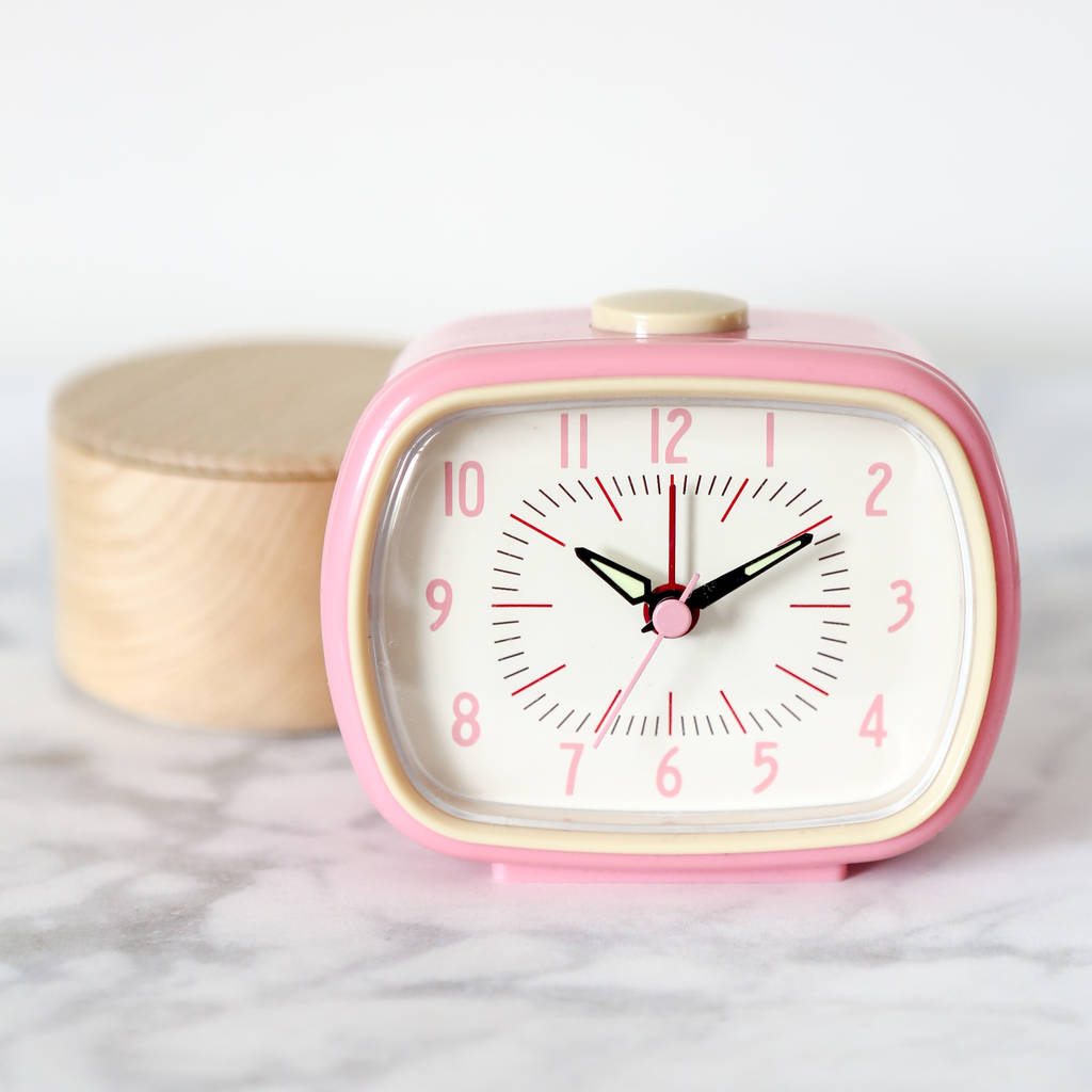 Retro Bakelite Style Alarm Clock By Berylune | notonthehighstreet.com