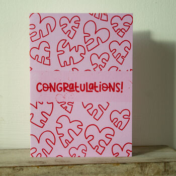 Monstera Leaf Inspired Congratulations Card, 5 of 11