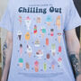 Chilling Out Men's Ice Cream Guide T Shirt, thumbnail 1 of 4
