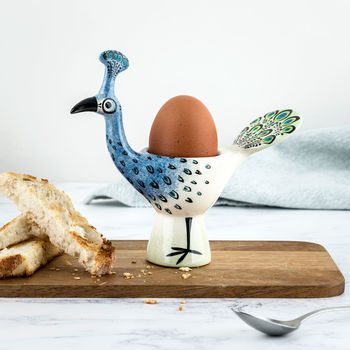 Peacock Egg Cup, 2 of 2
