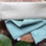 Weighted Lavender Eye Pillow With Removable Tencel Cover – Four Colours, thumbnail 7 of 9