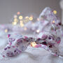 Limited Edition Valentine Liberty Print Bow Lights, thumbnail 1 of 3