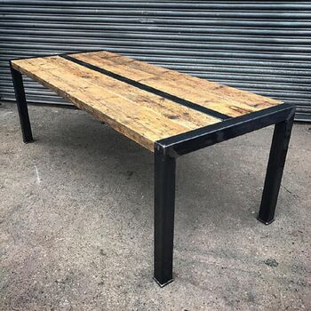 Reclaimed Industrial Visible Frame Table 531, 6 of 6