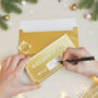 Personalised Christmas Scratch Card And Gift Voucher, thumbnail 5 of 10