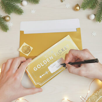 Personalised Christmas Scratch Card And Gift Voucher, 5 of 10