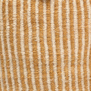 Hotuba: Gold Pinstripe Woven Storage Basket, 8 of 9