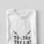 To The Trees! Robin Hood T Shirt, thumbnail 5 of 6
