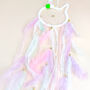 Wall Hanging Room Decoration Pastel Bunny Dream Catcher, thumbnail 5 of 6