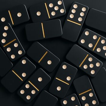 Premium Double Six Dominoes Set, 2 of 5