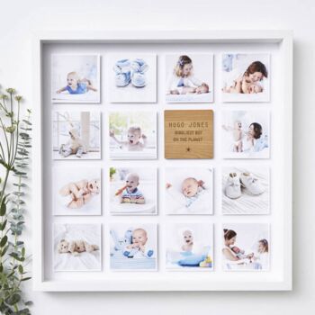 Personalised Mother's Day Framed Baby And Child Photo Print, 7 of 12