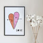 Arrow Heart Print, thumbnail 1 of 5