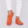Snugtoes Light Weight Pixie Boot Slippers For Women Orange, thumbnail 1 of 5