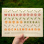Welsh Language Herbal Calendar 2026, thumbnail 1 of 8