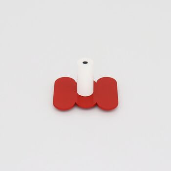 Flower Wall Hook – Red, 2 of 5