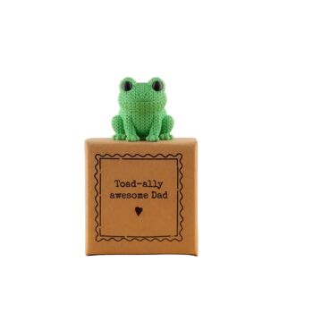 Toad Ally Awesome Dad Tiny Little Gifts, 3 of 3