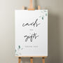 Botanical Wedding Bar Menu Sign 'Laura', thumbnail 4 of 9