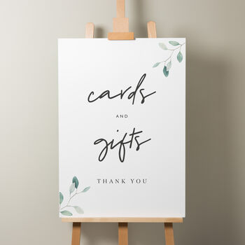 Botanical Wedding Bar Menu Sign 'Laura', 4 of 9