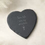 Heart Slate Coaster 'Take Life One Sip At A Time', thumbnail 1 of 2