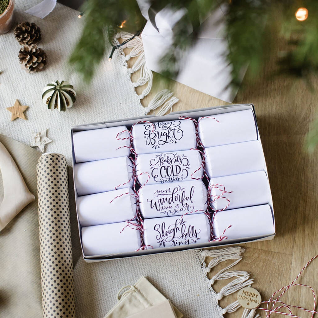 Luxury Fill Your Own Christmas Cracker Set, 1 of 4