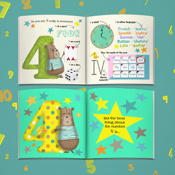 Personalised 4th Birthday Children's Book, 9 of 10