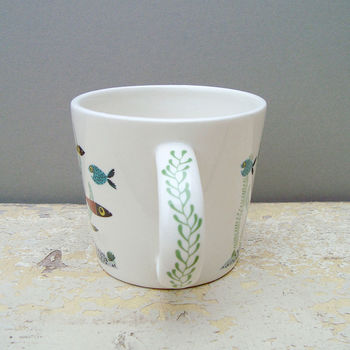 Handmade Ceramic Fish Mug, 3 of 4